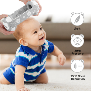 Produits pour bébés, protège-oreilles anti-bruit 25 dB, protège-oreilles pour enfants, protège-oreilles réglables, réduction du bruit, protège-oreilles pour bébés - Product Image 2