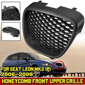 New Car Front Upper Grille <b>Grill</b> Honeycomb <b>Mesh</b> <b>for</b> SEAT LEON MK2 1P1 2006-2009 BPPPGR36 Front Middle Racing <b>Grills</b> - Product Image 1