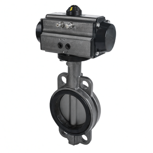 Válvula de Mariposa Neumática COVNA para Pedidos Urgentes, DN80, 3 Pulgadas, PN16, Hierro Fundido, Tipo Wafer, con Asiento de EPDM - Product Image 5