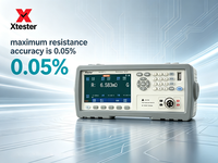 Xtester -UC2517+ Testeur de faible résistance, milliohmmètre, précision de 0,05 %, pour test de résistance des bobines, transformateurs, connecteurs, circuits imprimés