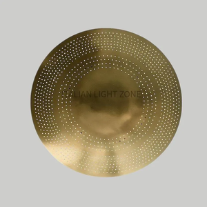 Lámpara Colgante LED de Lujo Hecha a Mano de Latón Estilo Sputnik Moderno de Mediados de Siglo con Altura Ajustable para Sala de Estar y Comedor - Product Image 2