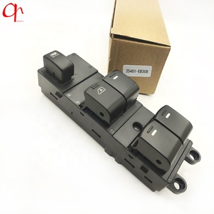 ใหม่ 25401-EB30B 25401EB30B 25401 EB30B รถไฟฟ้าสวิตช์ยกกระจกไฟฟ้า 12V สำหรับนิสสันอุปกรณ์เสริมในรถ<span class=keywords><strong>ยนต์</strong></span> - Product Image 1