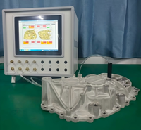 Manómetro de Aire SPC con Carcasa de Aluminio Robusta, Herramienta de Medición Neumática Digital de Alta Precisión para Verificación Dimensional de Engranajes y Ejes