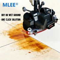 Nettoyeur de sols professionnel MLEE100B à double brosse, batterie lithium compacte, pour nettoyage intensif des sols et élimination des saletés