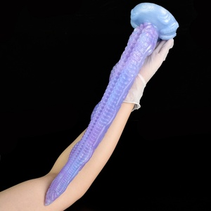 Juguete sexual anal largo, consolador monstruoso de silicona con tentáculos, tapón anal con ventosa, masajeador de próstata suave, juguetes sexuales para adultos - Product Image 3