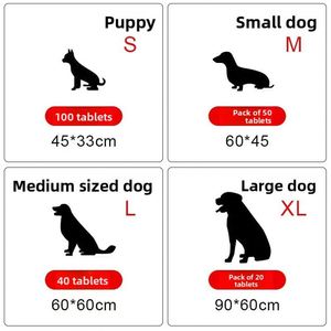 Tapis d'entraînement pour chien épaissi, désodorisant, imperméable IP67, écologique, jetable, en tissu non tissé, pour l'apprentissage de la propreté, OEM - Product Image 3