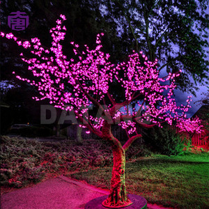 Elegante Árbol de Luz LED de PVC para Exteriores con Diseño de Flor de Cerezo para Parques, Jardines y Calles, Iluminación Nocturna Decorativa en Venta - Product Image 3