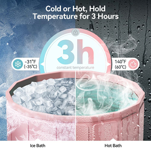 Système de bain de glace portable de qualité commerciale avec <span class=keywords><strong>coque</strong></span> rigide <span class=keywords><strong>pour</strong></span> la récupération des athlètes - Product Image 6