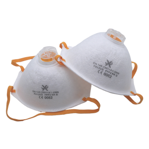 Masker debu Respirator anti-partikel sekali pakai EN149 bersertifikasi Respirator harga pabrik - Product Image 5