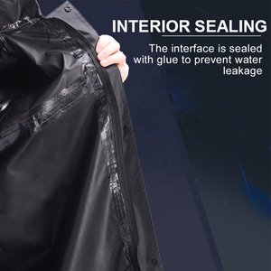 Impermeable de Tela Oxford con Precio de Fábrica Personalizado, Impermeable de Poliéster Recubierto de PVC, Impermeable Desechable <span class=keywords><strong>para</strong></span> Adultos, Niños y Niñas - Product Image 6