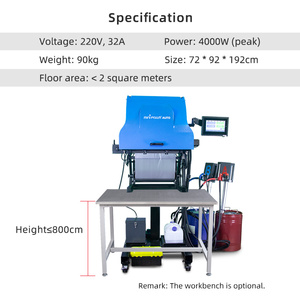 Mini máquina automática de espuma de poliuretano para embalaje in situ con pantalla táctil, pistola de corte y sellado automático, equipo de espumado autolimpiante - Product Image 5