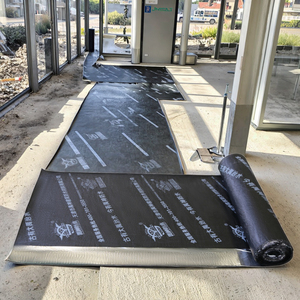 Membrane d'étanchéité bitumineuse autocollante 2 mm 3 mm à application à <span class=keywords><strong>froid</strong></span> pour la construction et l'immobilier Garantie 5 ans - Product Image 1