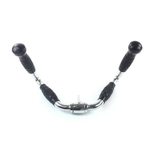 ケーブルアタッチメントラバーカバーグリップ上腕三頭筋プレスダウンカールプルダウン回転ハンガーマルチエクササイズバー - Product Image 5