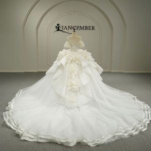 Vestido de Novia Elegante Jancember Gt26008 con Apliques 3D Estilo Princesa de Ensueño, Vestido de Fiesta para Socialité con Temperamento Elegante - Product Image 6