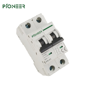 Miniature Circuit <strong>Breaker</strong> 6/10/16/20/25/32/40/50/63A Solar PV DC 600V PA66 Material Li Protection 2P Rail Mounting 10kA Breaking - Product Image 6