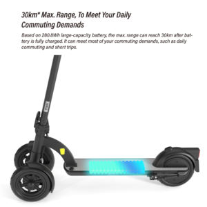 Scooter eléctrico de 3 ruedas de fácil transporte de alta resistencia Modelo 8,3 Certificación DE LA UE Marco de aluminio aeroespacial doble seguro - Product Image 3