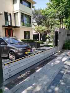 Système de barrière anti-inondation modulaire en alliage d'aluminium, panneaux de retenue d'eau détachables pour sous-sol, installation rapide, barrière anti-inondation d'urgence - Product Image 6