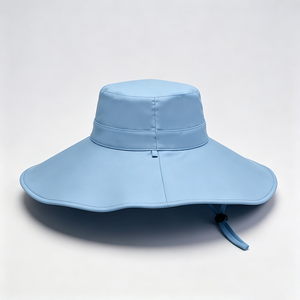 Chapeau de soleil à large bord pour femme UPF50+, protection UV, sangle de menton réglable, chapeau de plage pour l'extérieur - Product Image 2