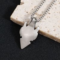Yunnique Alien Flamme Dragon Épée Pendentif Collier En Acier Inoxydable Hommes Hip Hop Punk Géométrique Cadeau Bijoux