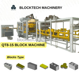 Mesin Pembuat Bata Beton Semen Otomatis Berkualitas Tinggi untuk Produksi Blok - Product Image 4
