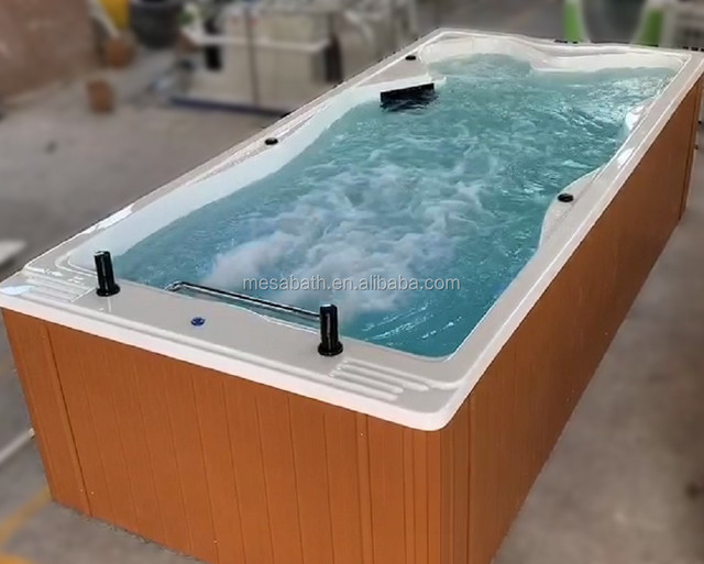 Adult Tv Hydro Spa whirlpool Massage Hot Tub with 2 Loungers