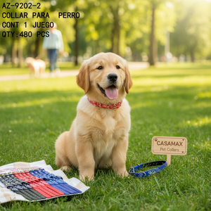 CASAMAX WL AZ-9202-2 Collari per Cani con Motivi Cartoon, Regolabili, 100% Nylon, Colori Assortiti, Lussuosi, Premium, Portatili e Creativi - Product Image 2