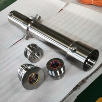 Cilindro Hidráulico de Doble Acción de Acero Inoxidable 304/316 Personalizado con Acabado Cromado Duro XSL, Resistente a la Corrosión Marina