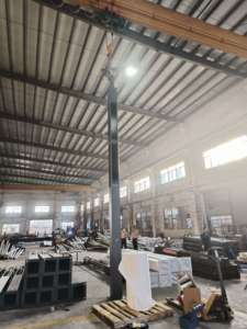 Farola Solar LED Híbrida Todo en Uno, IP65 Impermeable, Fuente de Alimentación Dual CA para Proyectos de Carreteras Industriales y Comerciales - Product Image 2