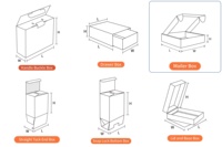 Boîte d'emballage pour écouteurs en carton rigide blanc imprimé sur mesure, boîte cadeau mate haut de gamme pour écouteurs sans fil Bluetooth