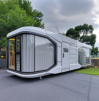 Maison capsule spatiale personnalisée Gangte à vendre à prix abordable, idéale pour maison mobile ou petite maison