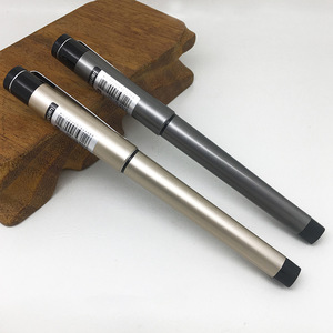 Deli S95 Gel Pen 0.5mm Metal Body Smooth Writing Office School Use Black Ink - Product Image 1