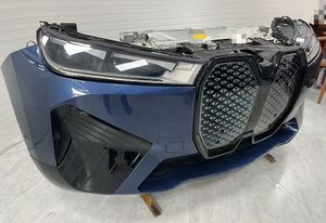 Kit de Carrocería Original de <span class=keywords><strong>Segunda</strong></span> <span class=keywords><strong>Mano</strong></span> para <span class=keywords><strong>BMW</strong></span> <span class=keywords><strong>IX</strong></span> XDrive 40, Corte de Nariz, Labio de Parachoques Delantero, Faros Delanteros, Reemplazo de Parachoques - Product Image 4