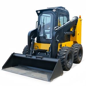 Nieuwe <span class=keywords><strong>Skid</strong></span> Stuur Lader Machines Epa <span class=keywords><strong>Ce</strong></span> Hydraulische 300Kg 600Kg 1ton Wiel Mini <span class=keywords><strong>Skid</strong></span> Stuurlader Te Koop - Product Image 1