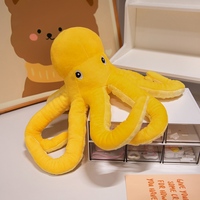 Peluche de poulpe mignonne, douce et moelleuse, jouet en peluche animal marin pour amis, famille, décoration de la maison, chambre, canapé, cadeau