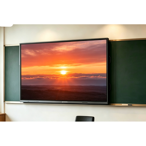 ไวท์บอร์ดอัจฉริยะแบบอินเทอร์แอคทีฟขนาด 86 นิ้ว หน้าจอสัมผัส LED 4K รองรับมัลติพอยต์ สำหรับการเรียนการสอนในห้องเรียน โรงเรียน การบรรยาย การฝึกอบรม - Product Image 4