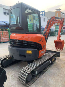 Mini-excavatrice sur chenilles d'occasion KUBOTA U35S de 3 tonnes, petite excavatrice de qualité supérieure avec moteur et pompe en parfait état de marche - Product Image 4