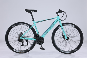 Bicicleta de Carretera para Adultos con Cuadro de Acero, 24-30 Velocidades, Variable, Manillar Plano, Gravel KMT-LNUO-F, Cuadro de Acero y Ligera - Product Image 2