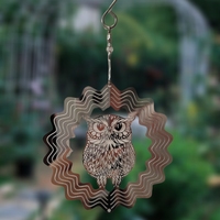 Vent personnalisable Spinner Métal Vent Sculpture En Acier Inoxydable Vent Catchers pour Extérieur Intérieur Artisanat Ornements Décoration