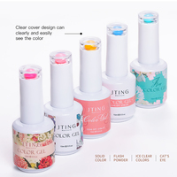 JTING Échantillon Gratuit Conception En Gros Nouvelle Tendance 420 Couleurs Gel Vernis À Ongles Bouteille 15ml Soak OFF Led Polish Uv Gel OEM Marque Privée