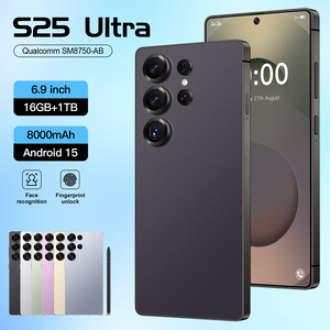 Teléfono Inteligente S25 Ultra de 7.3 Pulgadas 5G con Memoria de 16+1TB, Carga Rápida de 65W, 108MP, 4G, Deca Core HD, para Teléfono <span class=keywords><strong>Celular</strong></span> Inteligente Usado - Product Image 2