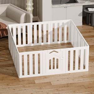 <span class=keywords><strong>Parc</strong></span> d'activités intérieur respirant et imperméable pour petits chiens et Bichon Frise - Modèle B de conception optimisée pour la sécurité des animaux de compagnie - Product Image 1