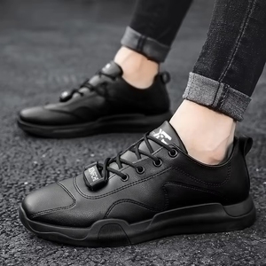 Zapatillas Blancas Estilo Náutico para Hombre, Tenis Casuales de Cuero para Hombre - Product Image 6