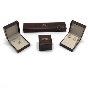 Factory Custom Logo Jewelry Package PU Luxury Jewelry <b>Box</b> <b>Ring</b> Pendant Bracelet Bangle Necklace Delicate Exquisite Jewelry <b>Box</b> - Product Image 1