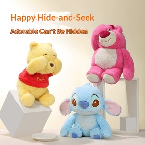 <span class=keywords><strong>MINISO</strong></span> Serie Peek-a-Boo, Muñeco de Peluche, Oso de Peluche Corto, Adorno de 31cm-50cm, Relleno de Fibra de Algodón, Para Mayores de 14 Años - Product Image 2