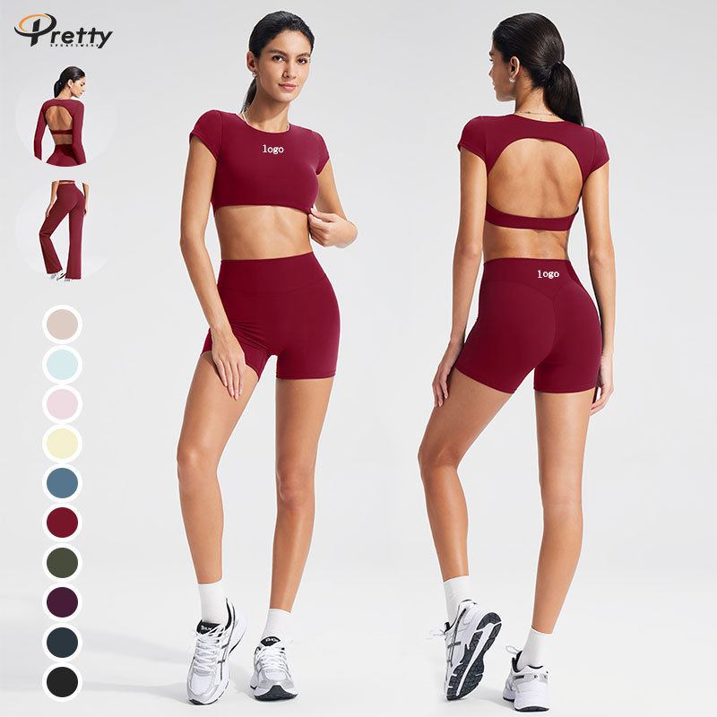 Yoga Sports Top Summer Breathable Brushed