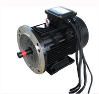 Moteur à courant continu sans balais 24-72V | Moteur sans balais à aimant permanent CC 36V 48V équipement électrique en céramique puissant moteur sans balais 3000 tr/min