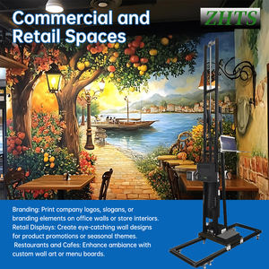 Imprimante murale automatisée, conception personnalisée, machine à jet d'encre pour les fresques, décoration intérieure, têtes d'impression DX7 XP600 utilisant des matériaux flexibles - Product Image 6