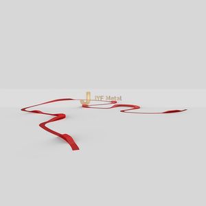 ประติมากรรมริบบิ้นสแตนเลส M96 304 ศิลปะตกแต่งภูมิทัศน์เมืองสมัยใหม่ กันน้ำ ติดตั้งบนพื้นกลางแจ้ง ทนทาน - Product Image 6