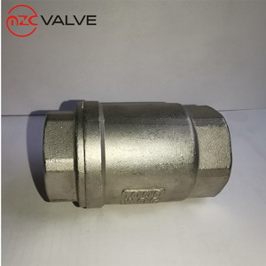 Van Bơm Nước Dọc Không Trở Lại Chủ Đề Nữ 200PSI 304 Thép Không Gỉ Các Loại Van Không Trở Lại Giá Van Không Trở Lại - Product Image 2