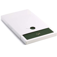 Carnet de notes personnalisé en cuir synthétique A5 avec couverture rigide en papier épais 120 g/m²